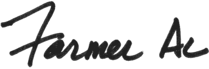 Signature of Farmer Al