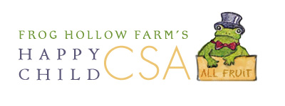 Frog Hollow Farm\'s Happy Child CSA