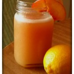 best roasted peach lemonade